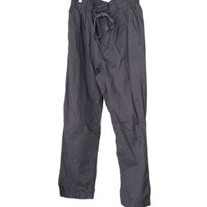 ⭐️ LOFT athletic pants front pockets elastic waist dark grey women size M